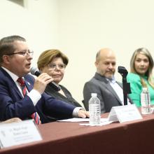 Defensor de los Derechos Universitarios de la UdeG en Toma de protesta del nuevo titular de la DDU en CUValles 