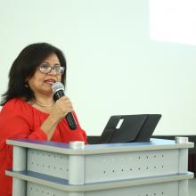 Dra. Isabel Arreola, secretaria académica del CUValles