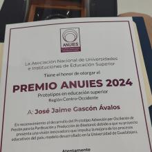 Premio anuies 2024 ganadores CUValles