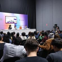Diálogos para la inclusión de la perspectiva de género y espacios seguros participantes FIL